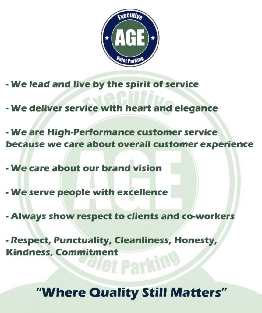 AGE Executive Valet Parking Group AGE Executive Valet Parking Group